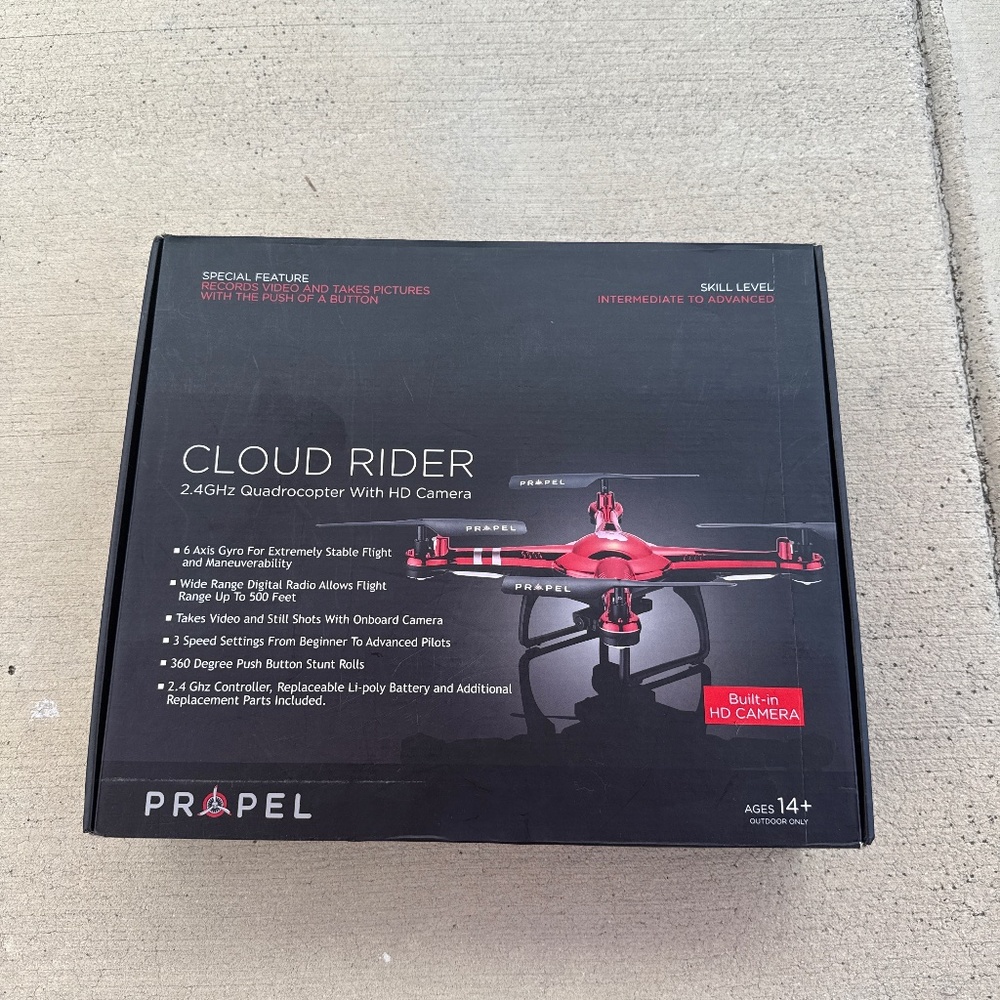 Propel cloud rider drone